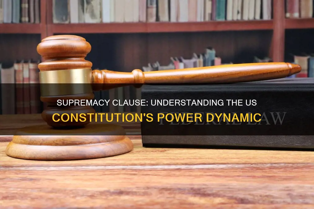 why was supremacy put in place in the us constitution