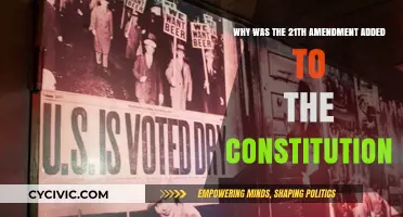 Amendment XXI: Ending Prohibition and Empowering States