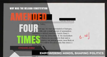 Constitutional Amendments: Belgium's Story of Evolution