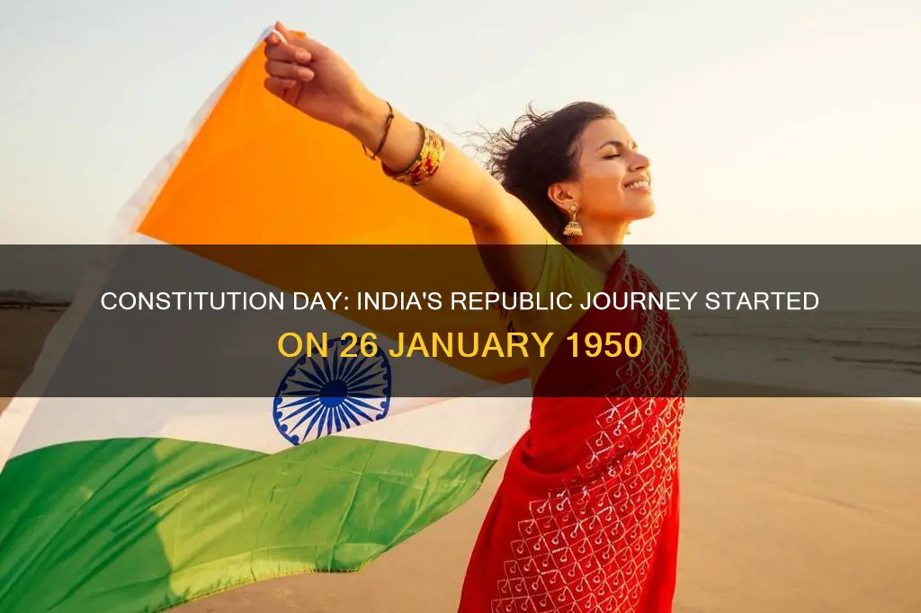 why was the constitution imposed on 26 january 1950