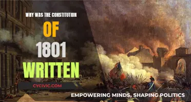 The Constitution of 1801: A Written Promise for Change