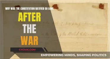 The Constitution's Ratification: War's Long Shadow