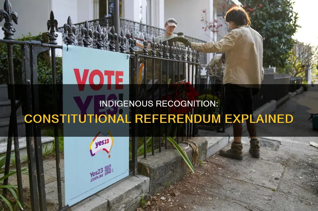 why was the constitutional referendum on indigenous recognition proposed