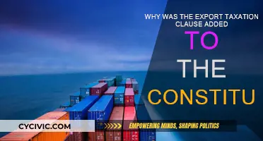 The Export Taxation Clause: Power and Trade