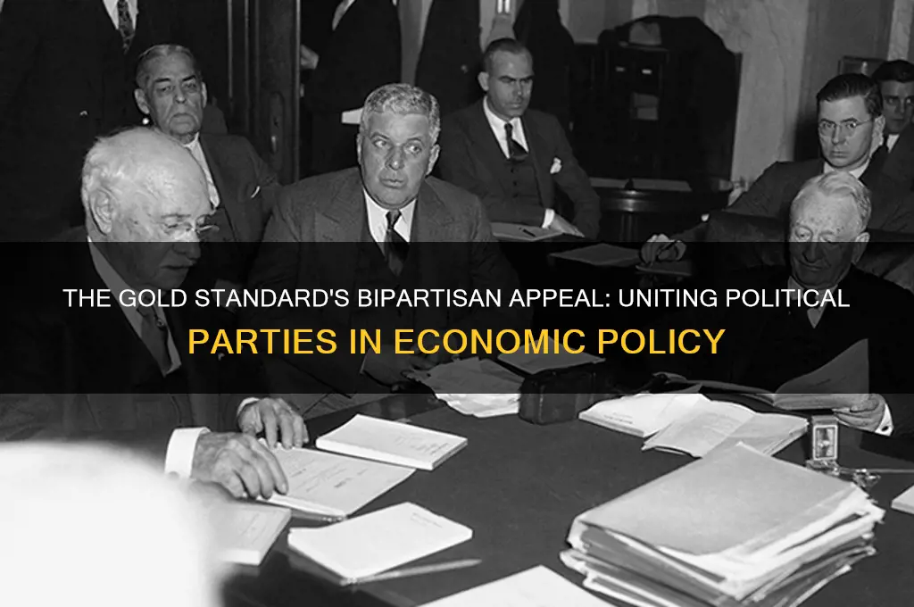 why was the gold standard important to both political parties
