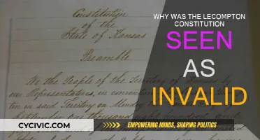 Lecompton Constitution: Why It Was Invalid