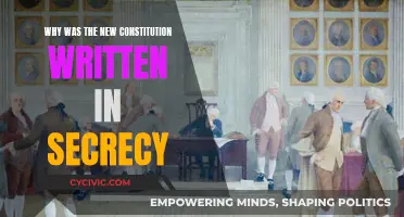 Secretive Constitution: Why the Secrecy During Its Writing?