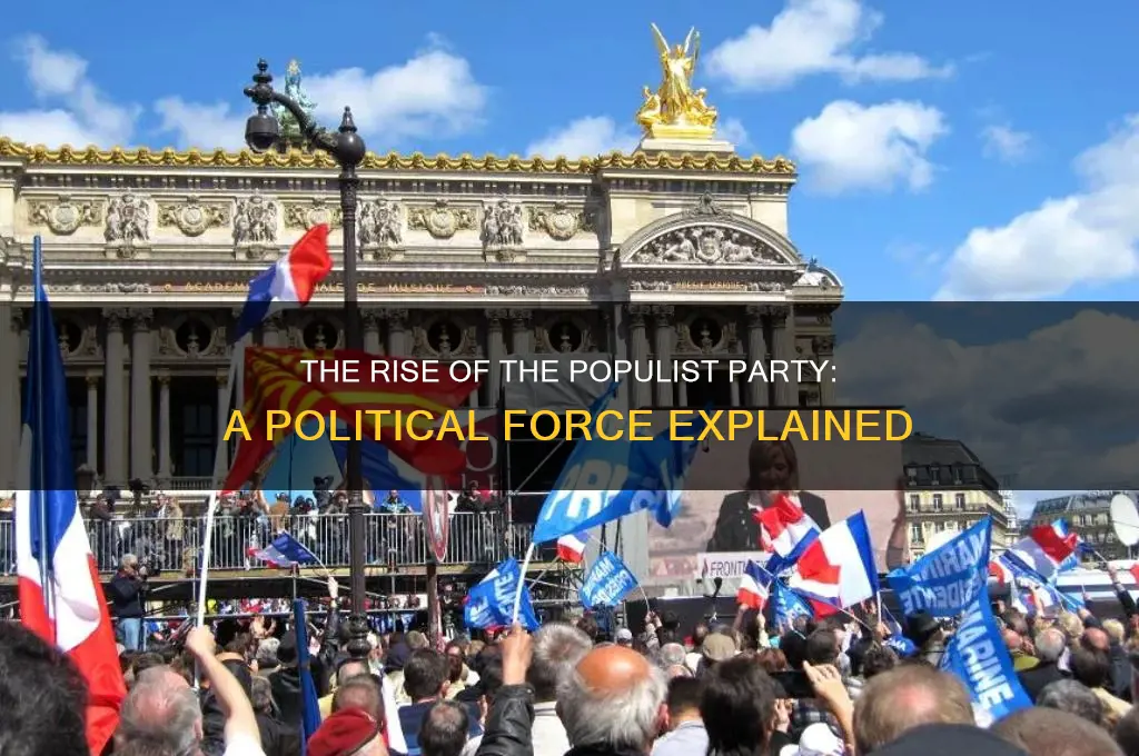 why was the populist party a political force