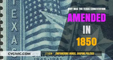 Texas Constitution Amendments: 1850 Changes Explained