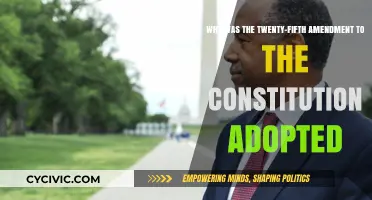 Amendment 25: Presidential Succession and Vacancy Explained