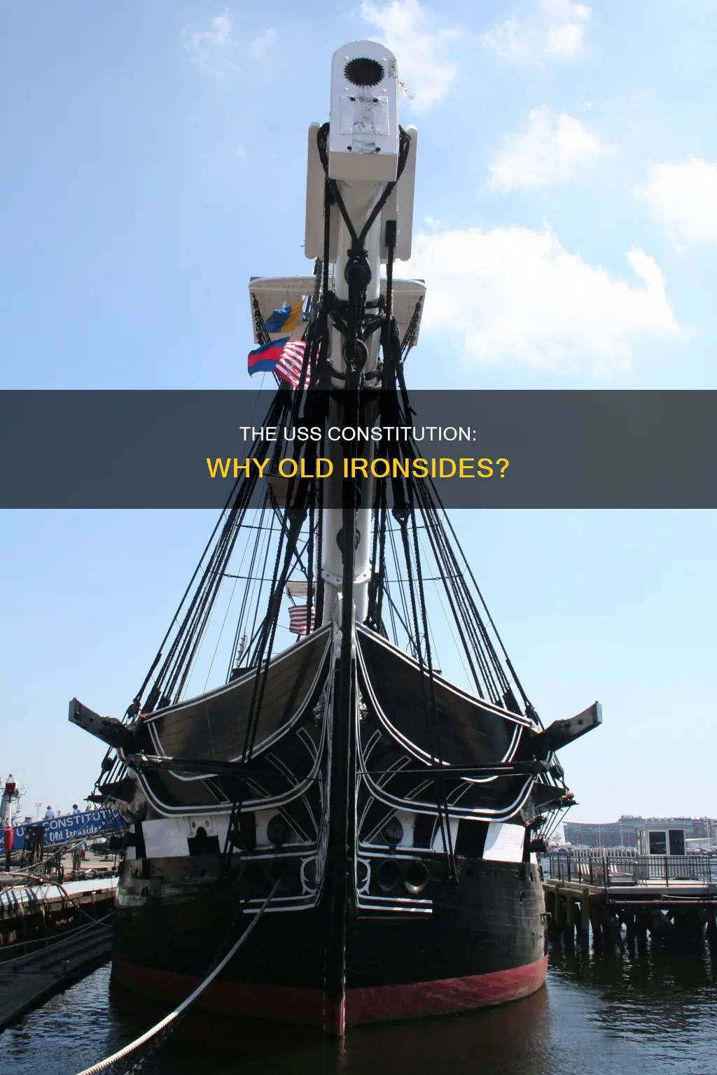 why was the uss constitution called old ironsides