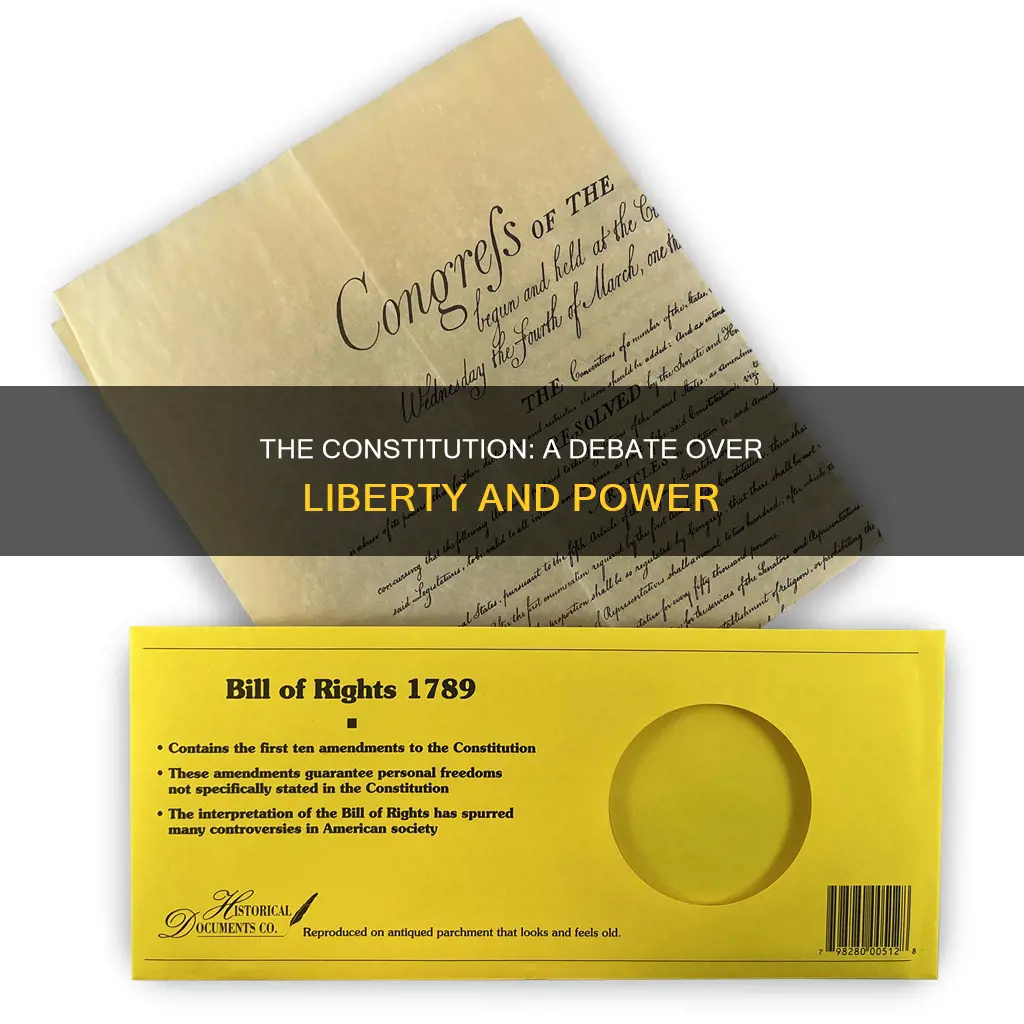 why was there a debate over accepting the constitution