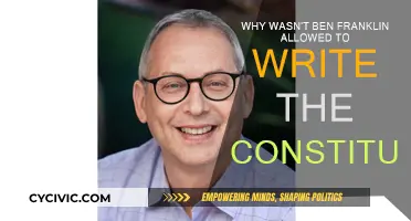 Franklin's Constitution: Why He Was Excluded