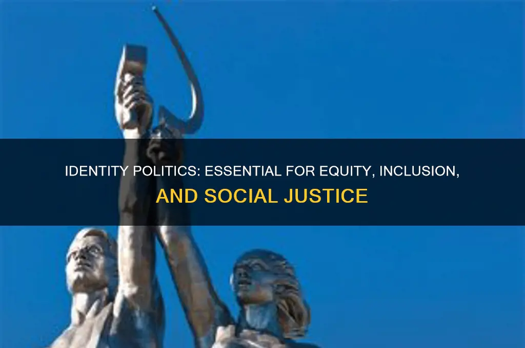 why we need identity politics