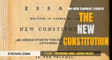 Federalists: Why the New Constitution Was Essential