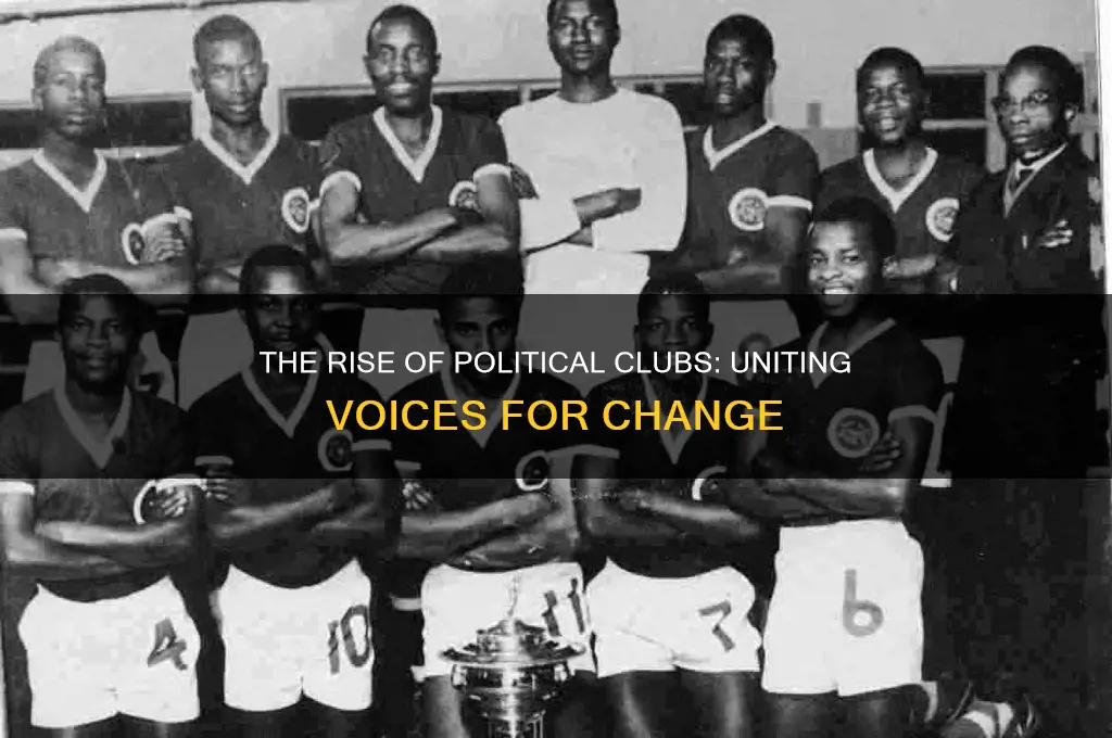 why were political clubs formed