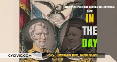 Why Were Political Parties Once Called Whigs? A Historical Dive