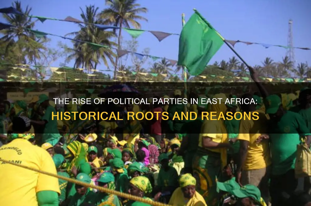 why were political parties formed in east africa