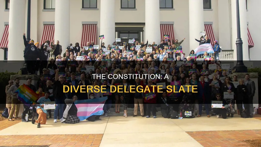 why were several there a delegate slate for the constitution