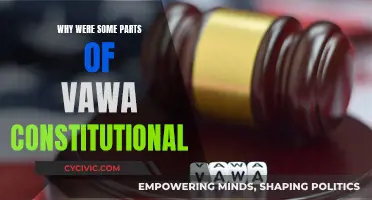 The Vawa Act: Constitutional Parts and Their Impact