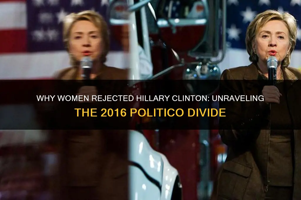 why women rejected hillary politico