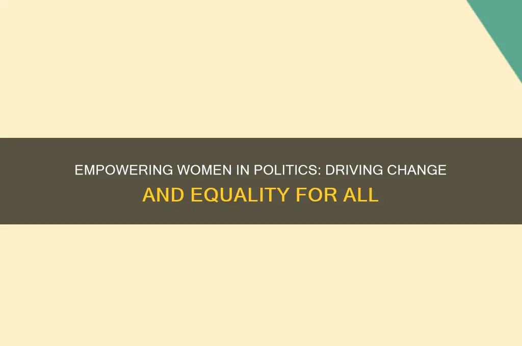 why womenin politics ndi