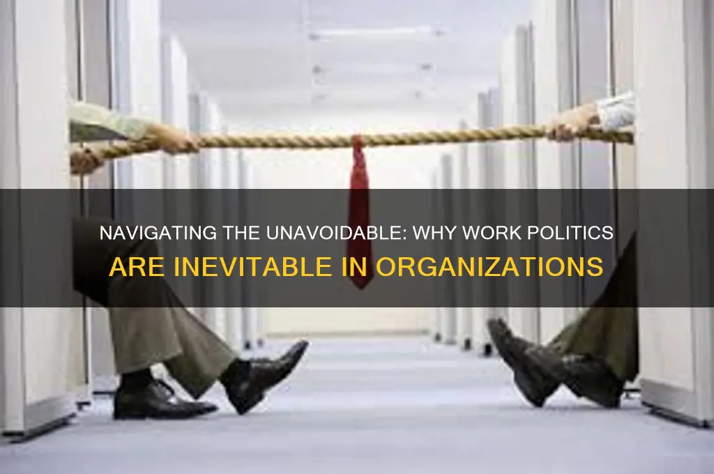 why work politics are inevitable