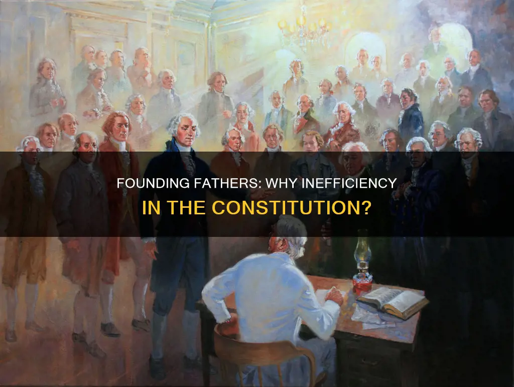 why would the founding fathers have made the constitution inefficient
