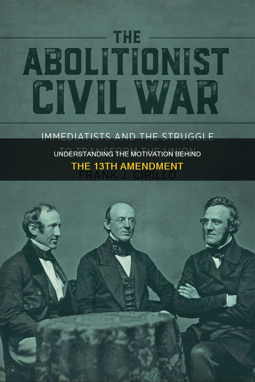 why would the xiii amendment to the constitution passed