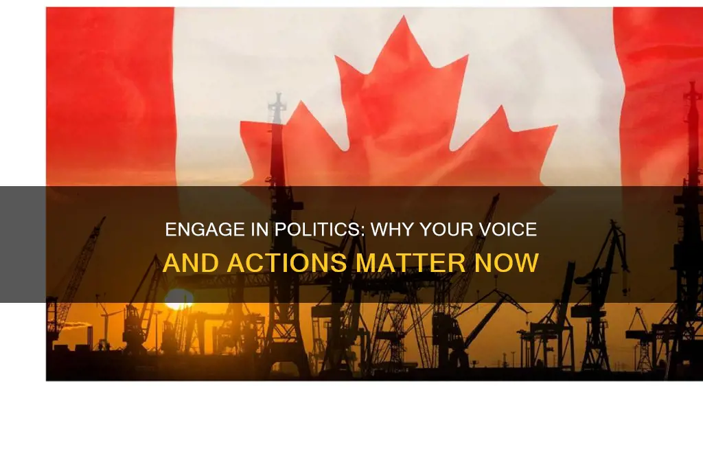 why you must be political