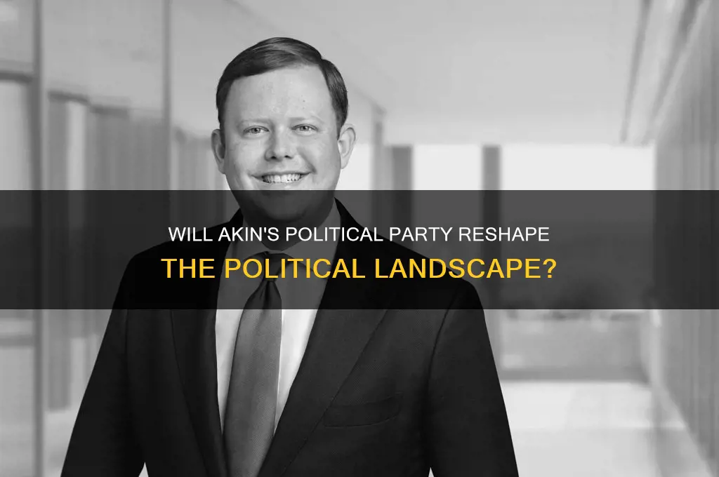 will akin political party