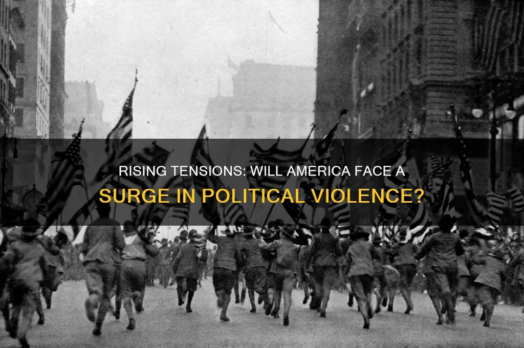 will america have political violence