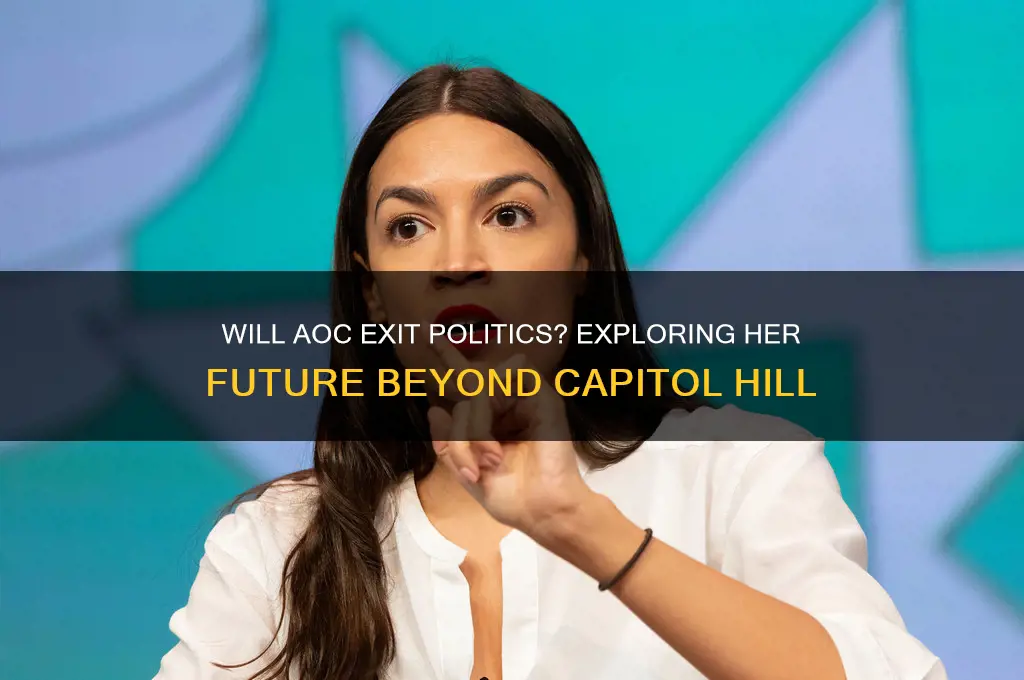 will aoc leave politics
