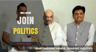 Dhoni's Political Future: Will the Cricket Legend Enter Politics?