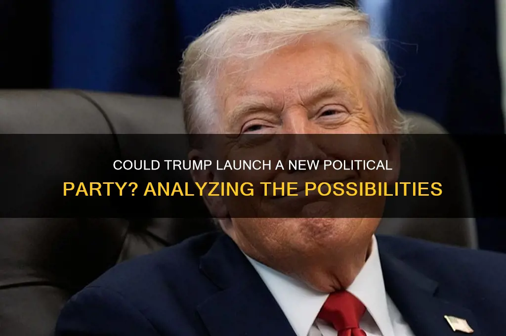 will donald trump start a new political party
