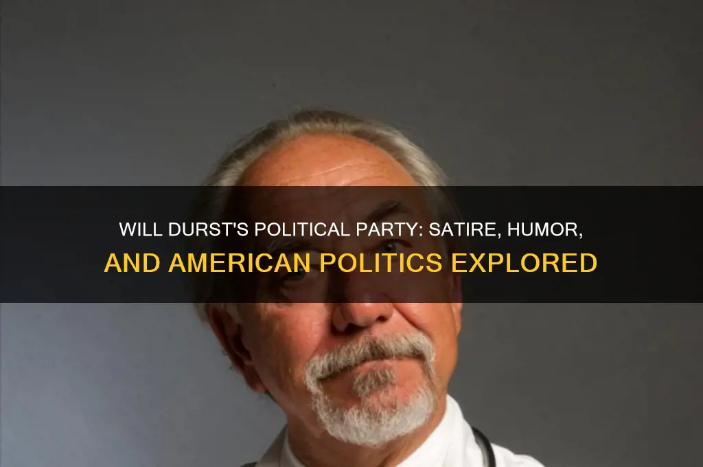 will durst political party