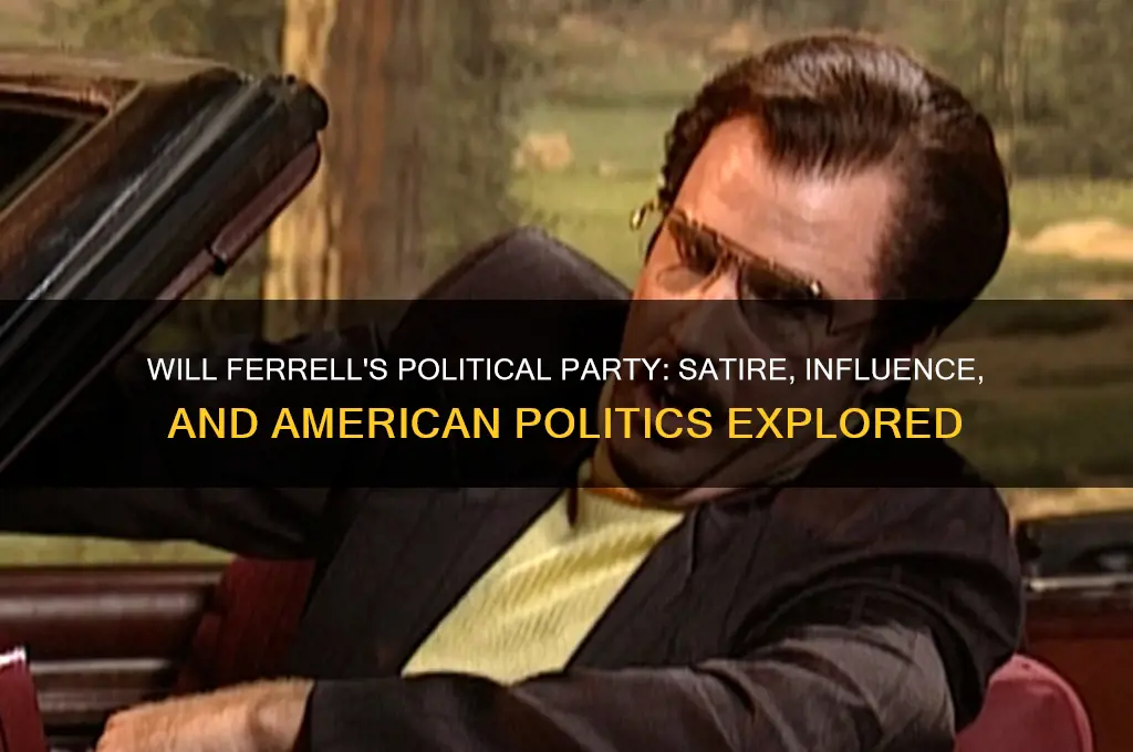 will ferrell political party
