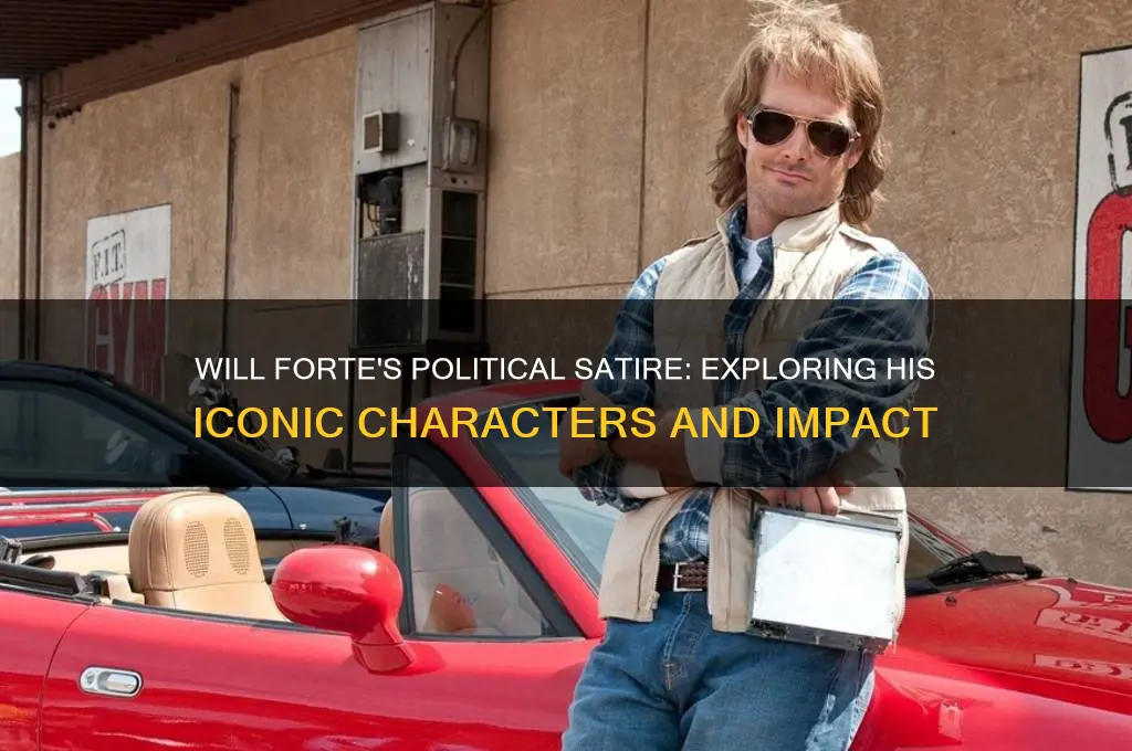 will forte political characters