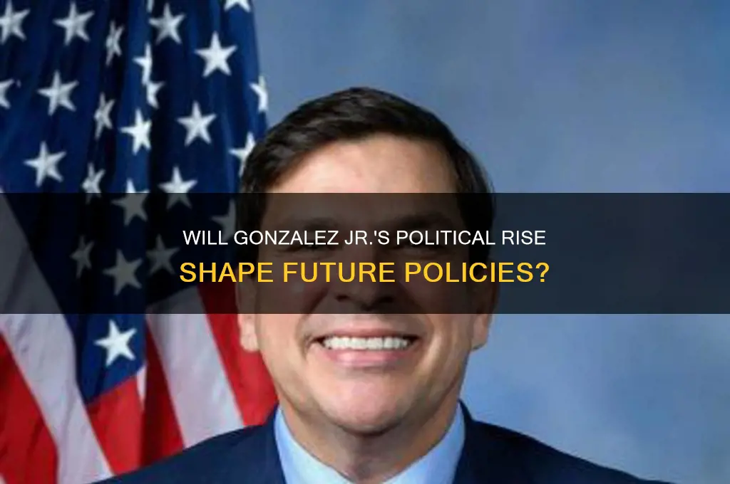 will gonzalez jr politics