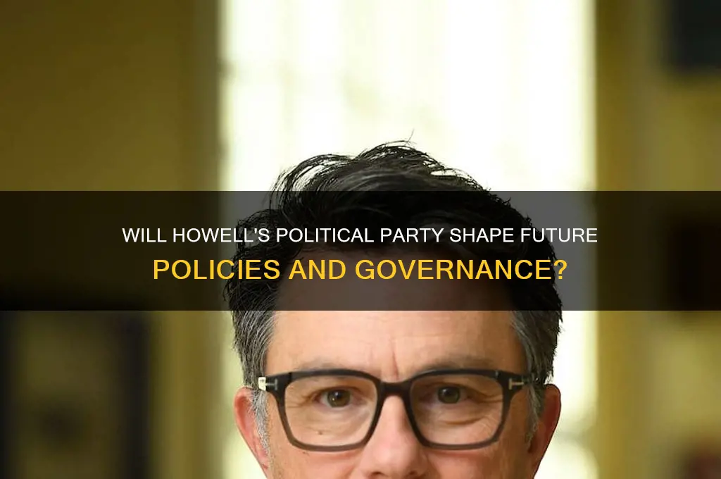 will howell political party