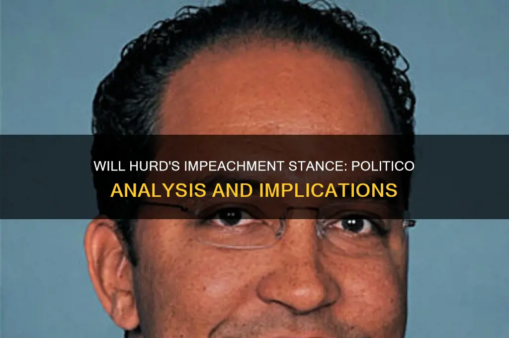 will hurd impeachment politico