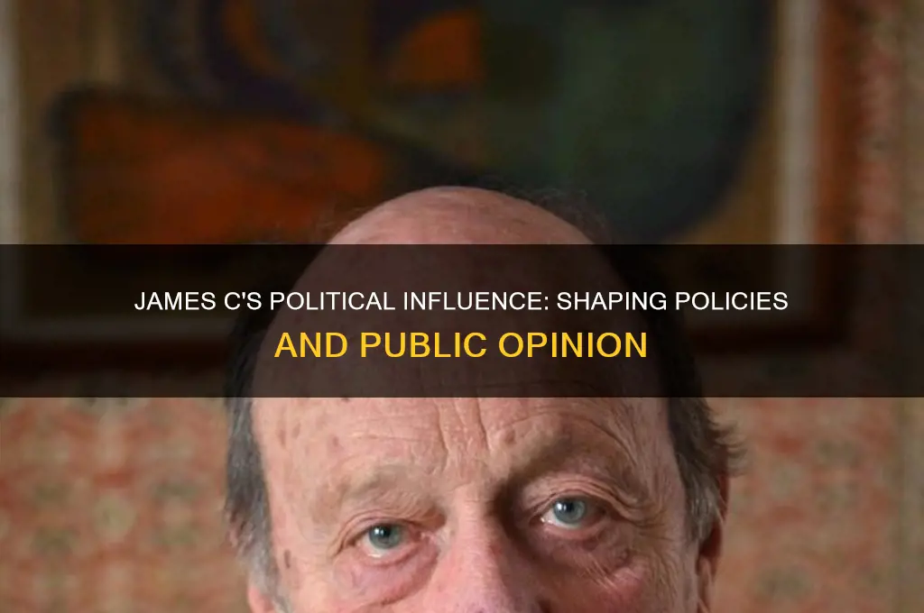 will james c politics