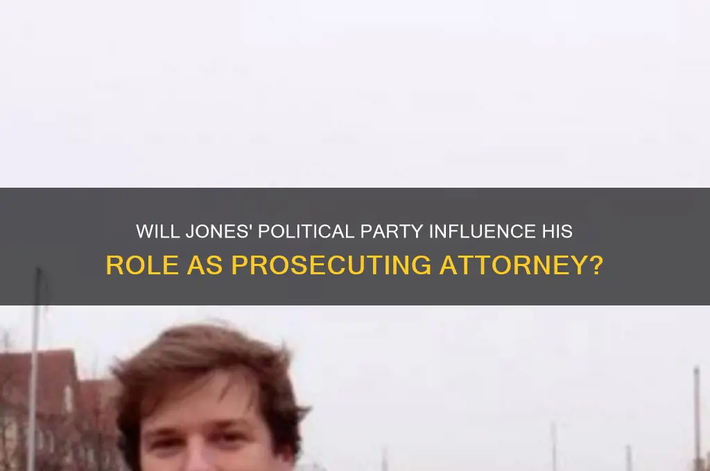 will jones prosecuting attorney political party