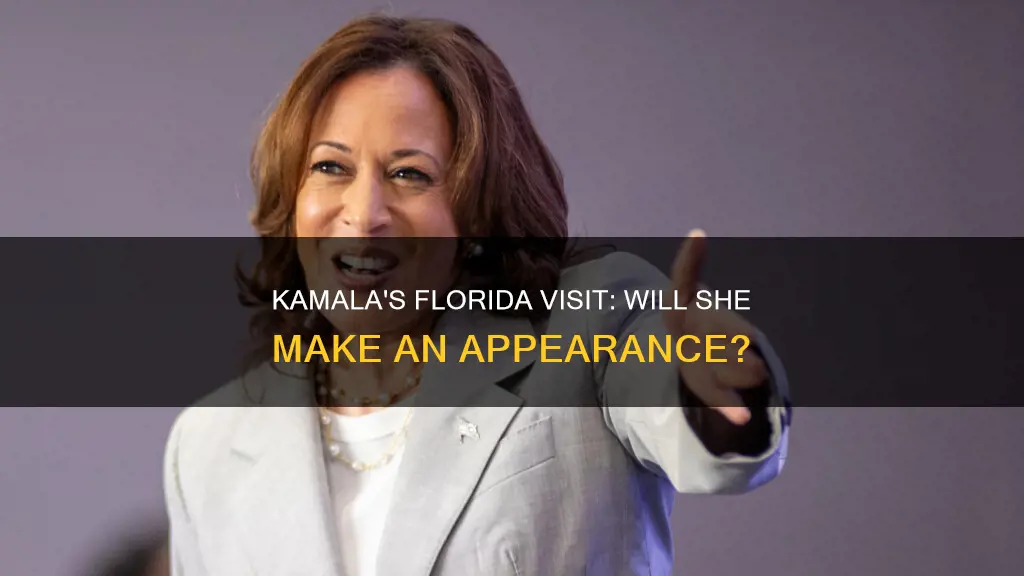 will kamala come to florida