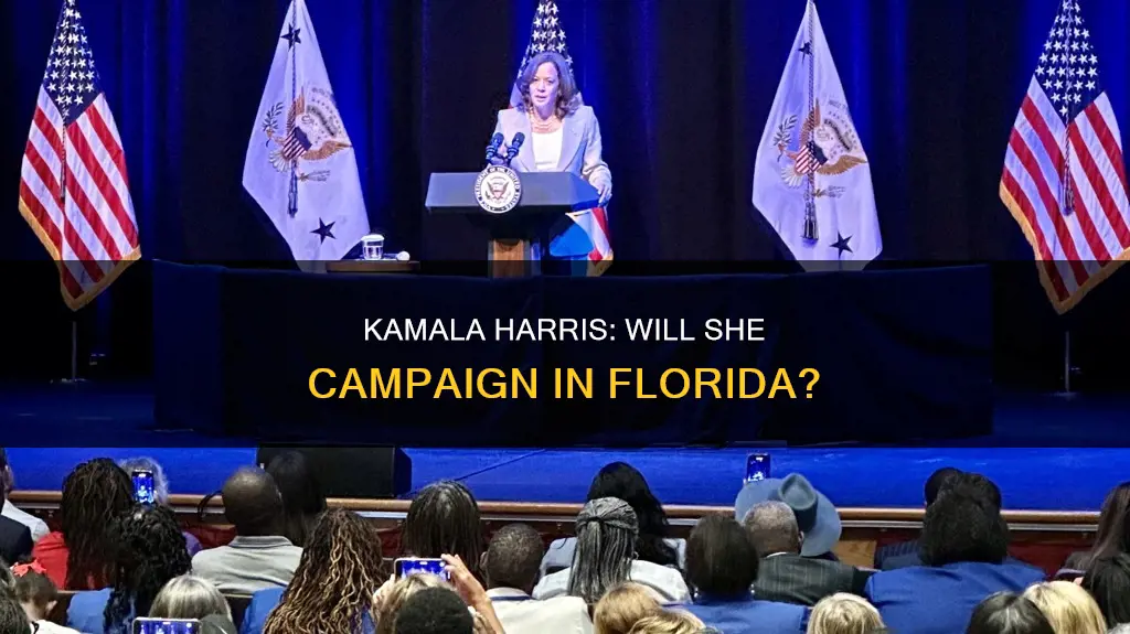 will kamala harris campaign in florida
