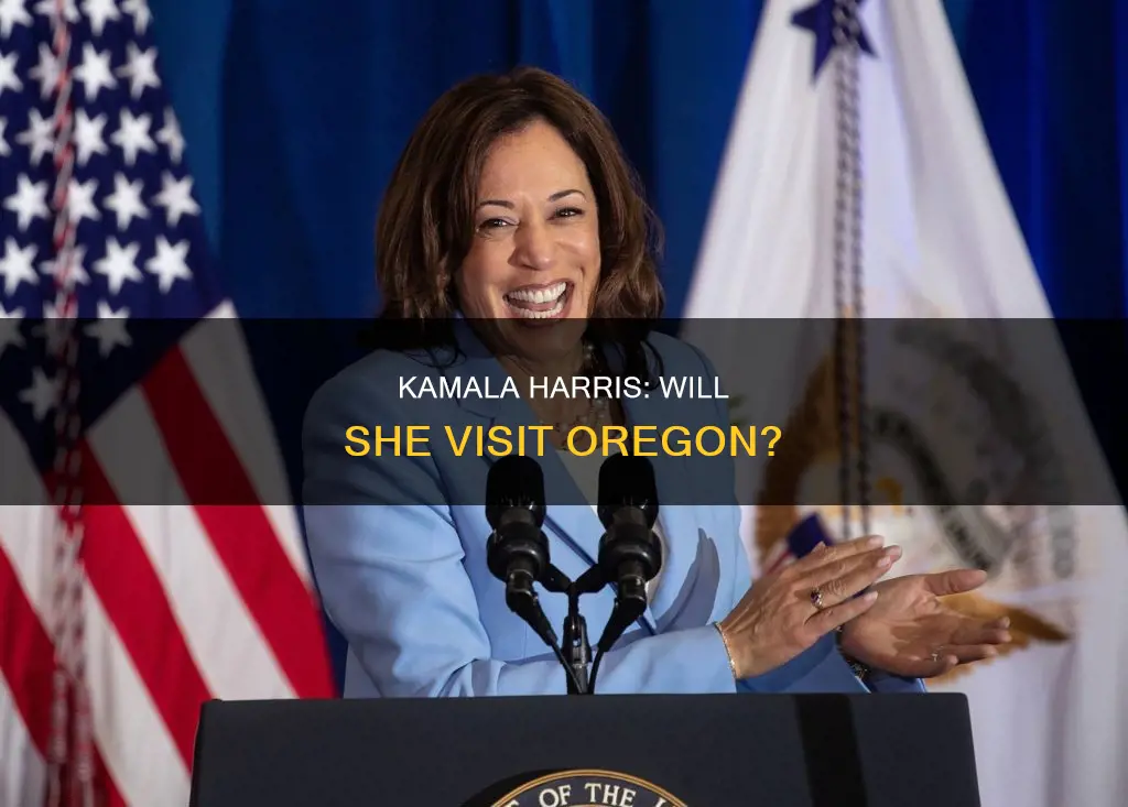 will kamala harris come to oregon