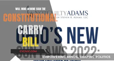 Will DeWine Sign Ohio's Constitutional Carry Bill?