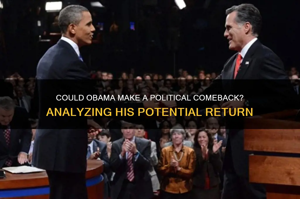 will obama return to politics