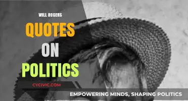 Will Rogers' Witty Political Quotes: Timeless Humor and Insight