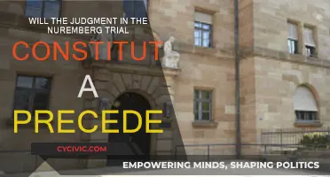 Nuremberg Trials: Setting a Legal Precedent?